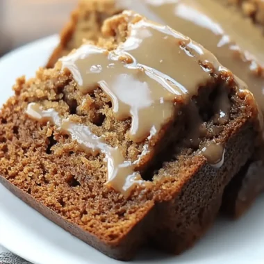 Caramel Macchiato Banana Bread