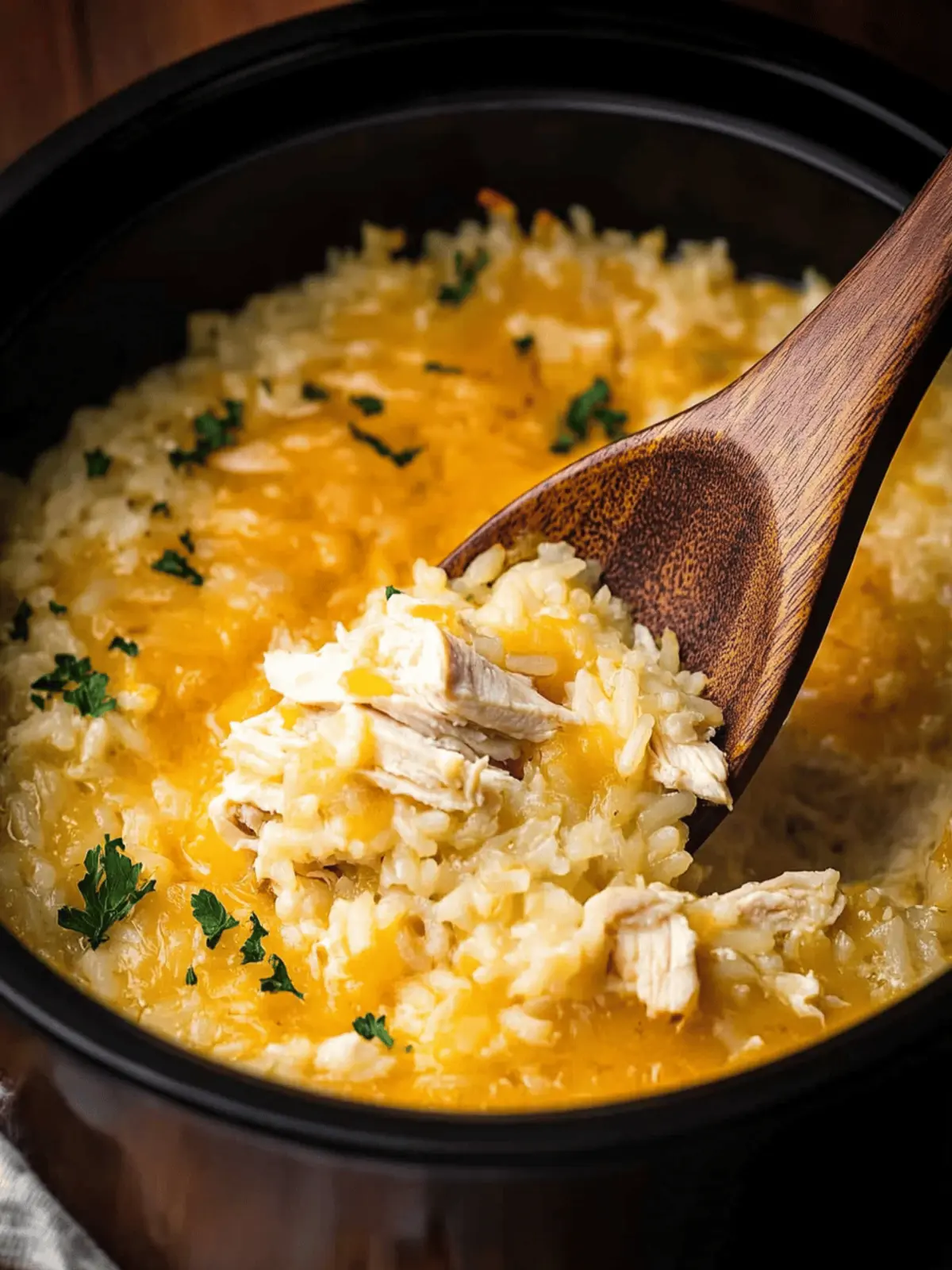 Savory Slow Cooker Chicken and Rice Casserole for Busy Nights 4 Slow Cooker Chicken and Rice Casserole