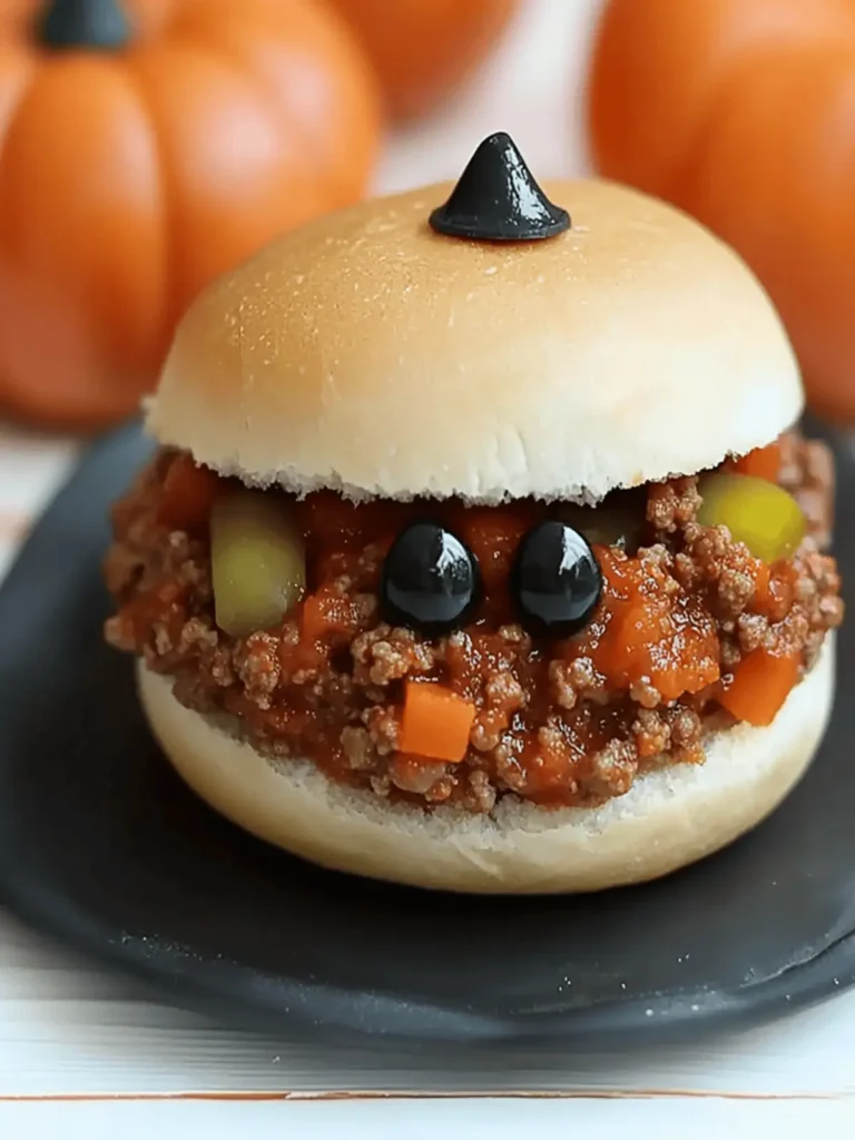 Spooky Halloween Sloppy Joes That Kids Will Love 3 Spooky Halloween Sloppy Joes