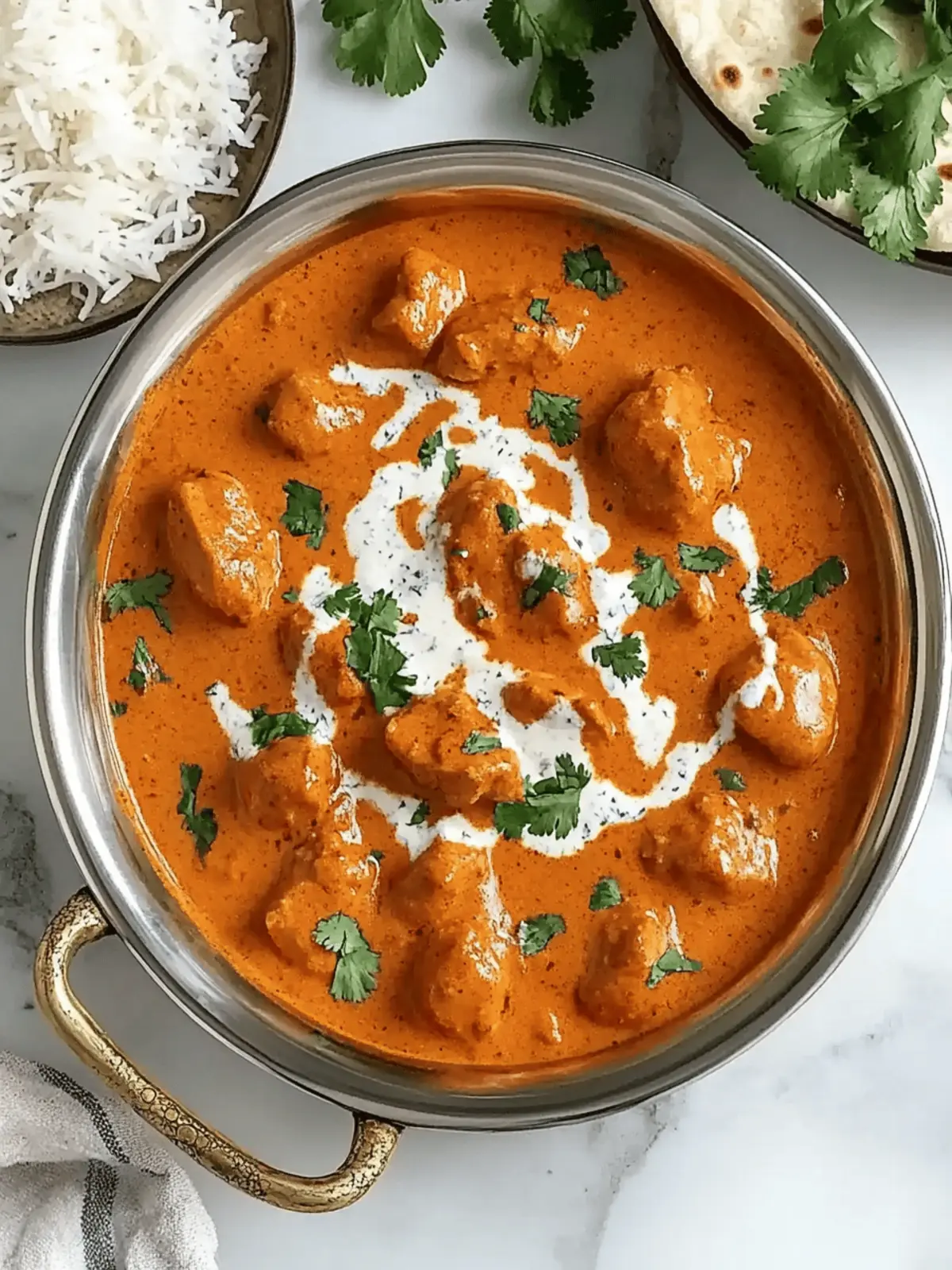 Simple Butter Chicken with Coconut Milk
