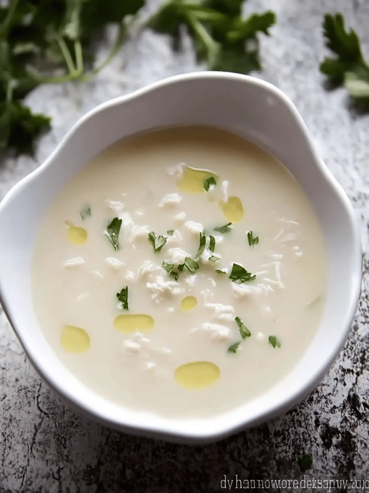 Avgolemono Soup
