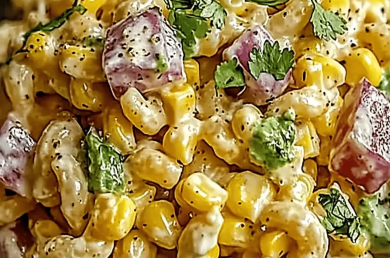 Mexican Street Corn Pasta Salad is a must-try dish!
