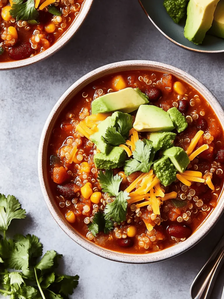 Delicious Slow Cooker Quinoa Chili for Cozy Nights In 4 Slow Cooker Quinoa Chili