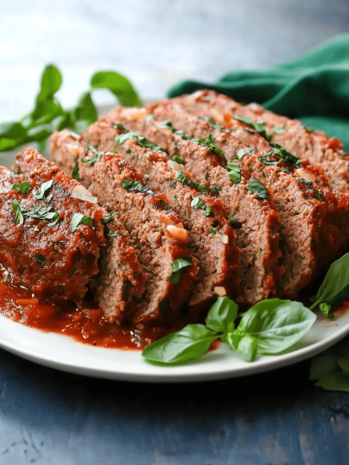 Savory Italian Meatloaf: Comfort Food in 30 Minutes 5 Italian Meatloaf