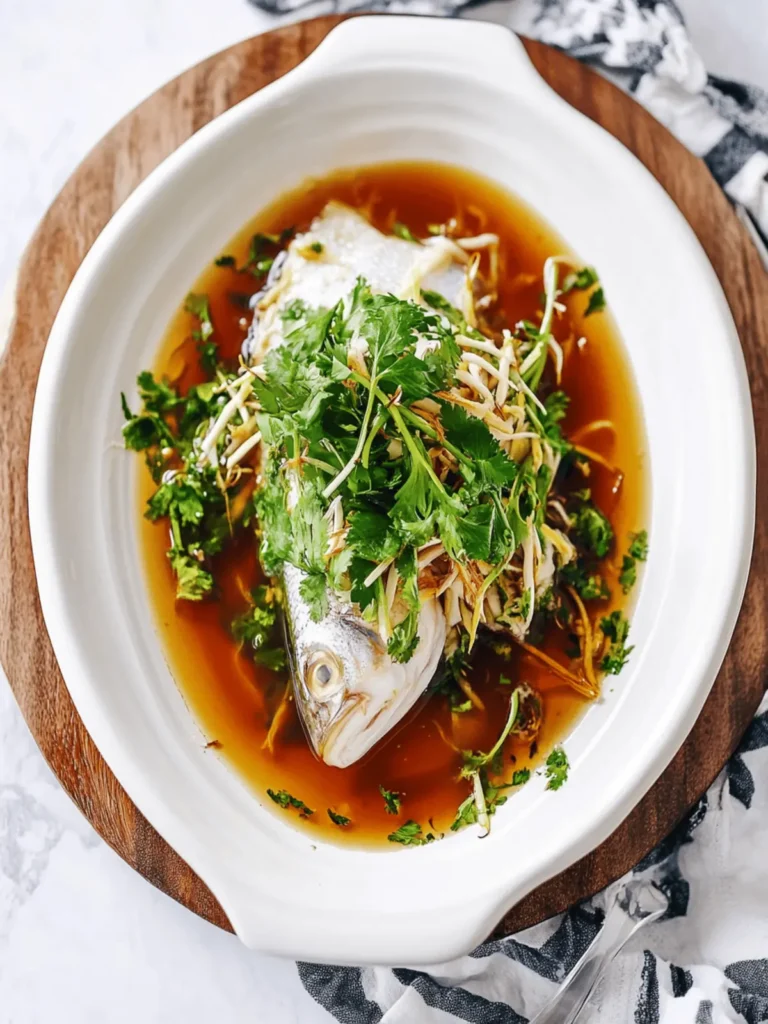 Cantonese Steamed Fish: A 20-Minute Flavor Explosion 4 Cantonese Steamed Fish: A 20 Minute Recipe