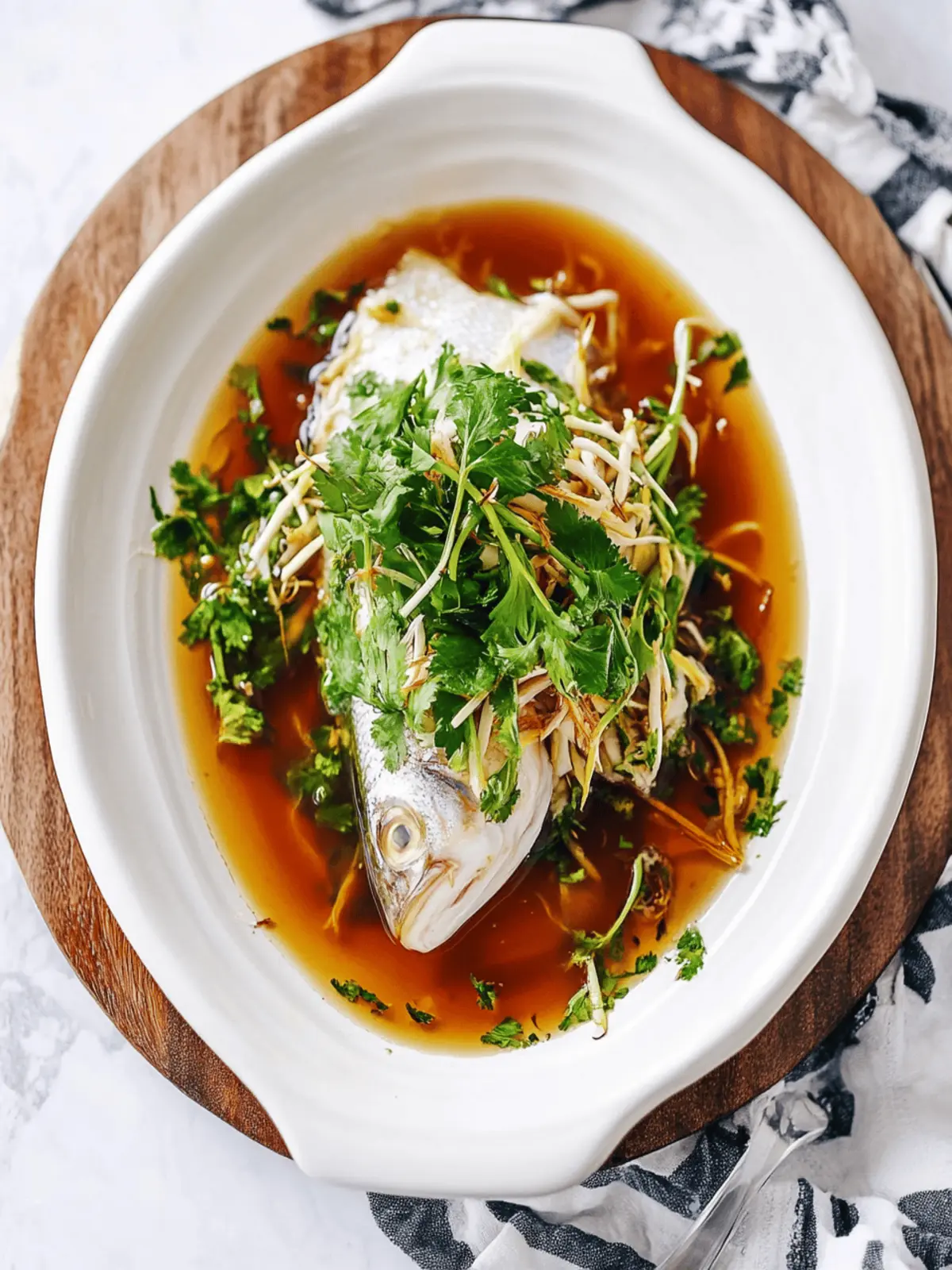 Cantonese Steamed Fish: A 20 Minute Recipe