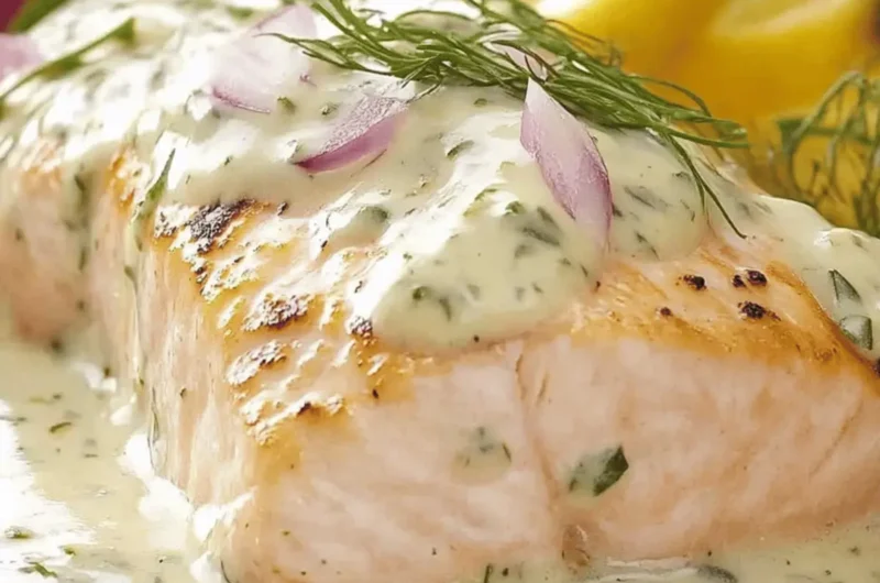Rockin' Salmon with Creamy Herb Sauce in 30 Minutes Flat 1 Rockin' Salmon With Creamy Herb Sauce