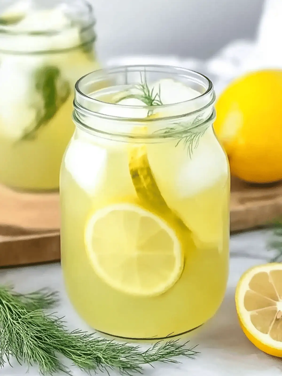 Best Dill Pickle Lemonade