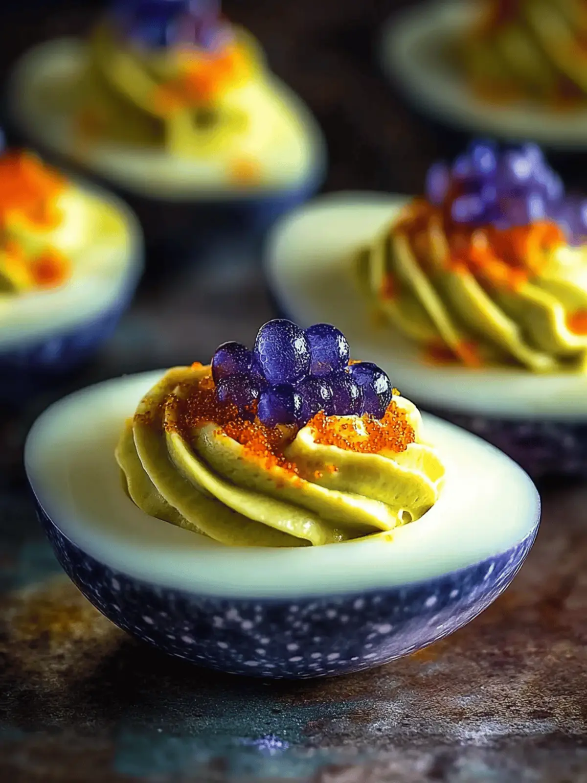 Tasty Halloween Deviled Eggs: A Spooky Twist on a Classic 4 Tasty Halloween Deviled Eggs