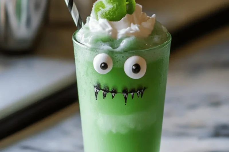 Frankie’s Frankenstein Shake Mocktail: A Spooktacular Treat 1 Frankie’s Frankenstein Shake Mocktail