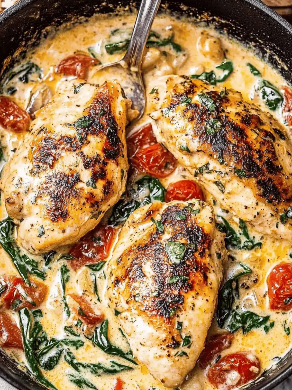 Creamy Tuscan Chicken: Quick Dinner That Wows Every Time 4 Creamy Tuscan Chicken
