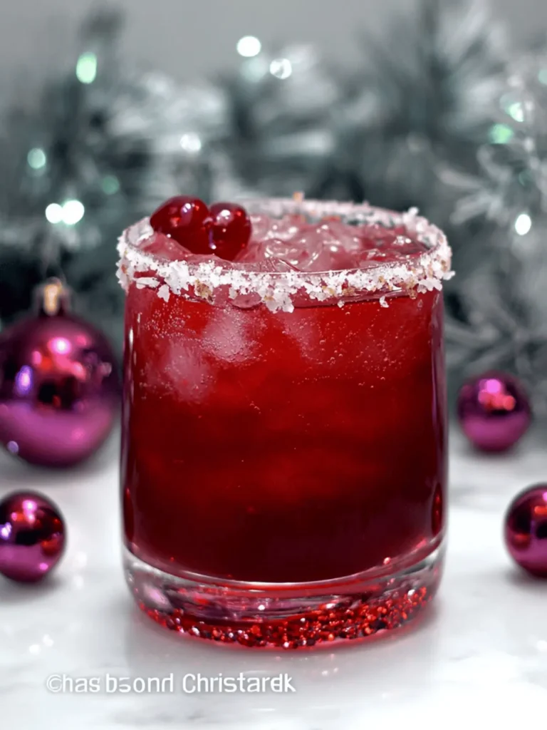 Festive Mrs. Claus Cocktail to Spark Holiday Cheer 2 Mrs. Claus Cocktail