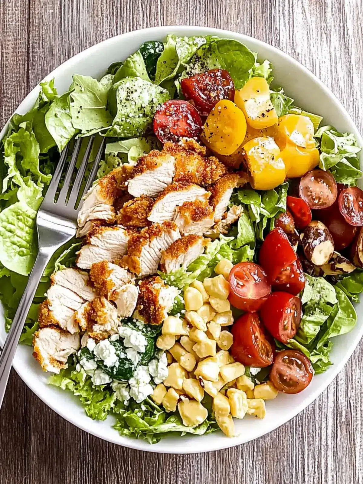 Fried Chicken Cobb Salad