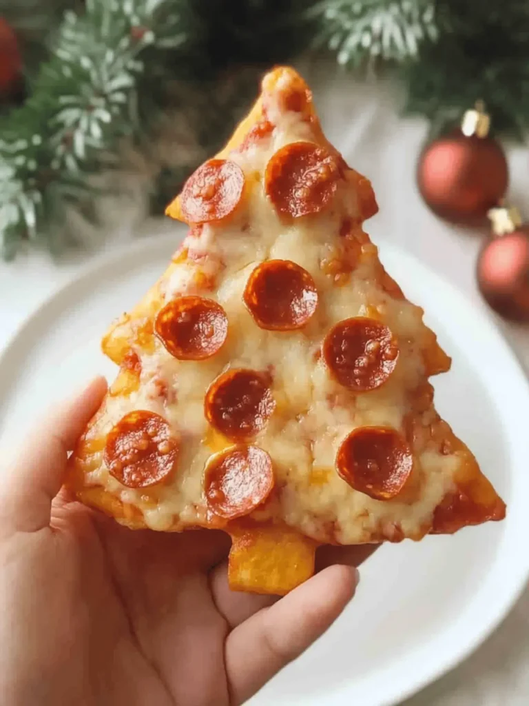 This Christmas Tree Pizza Is A Cute Dinner Kids Will Love 4 This Christmas Tree Pizza Is A Cute Christmas Dinner For Kids