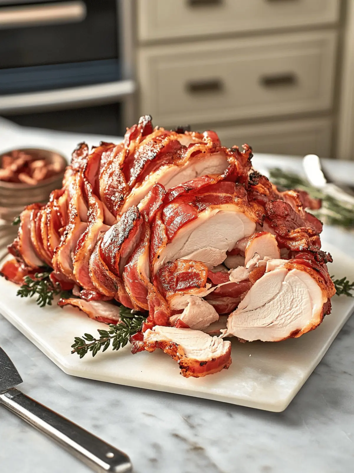 Bacon-Wrapped Turkey