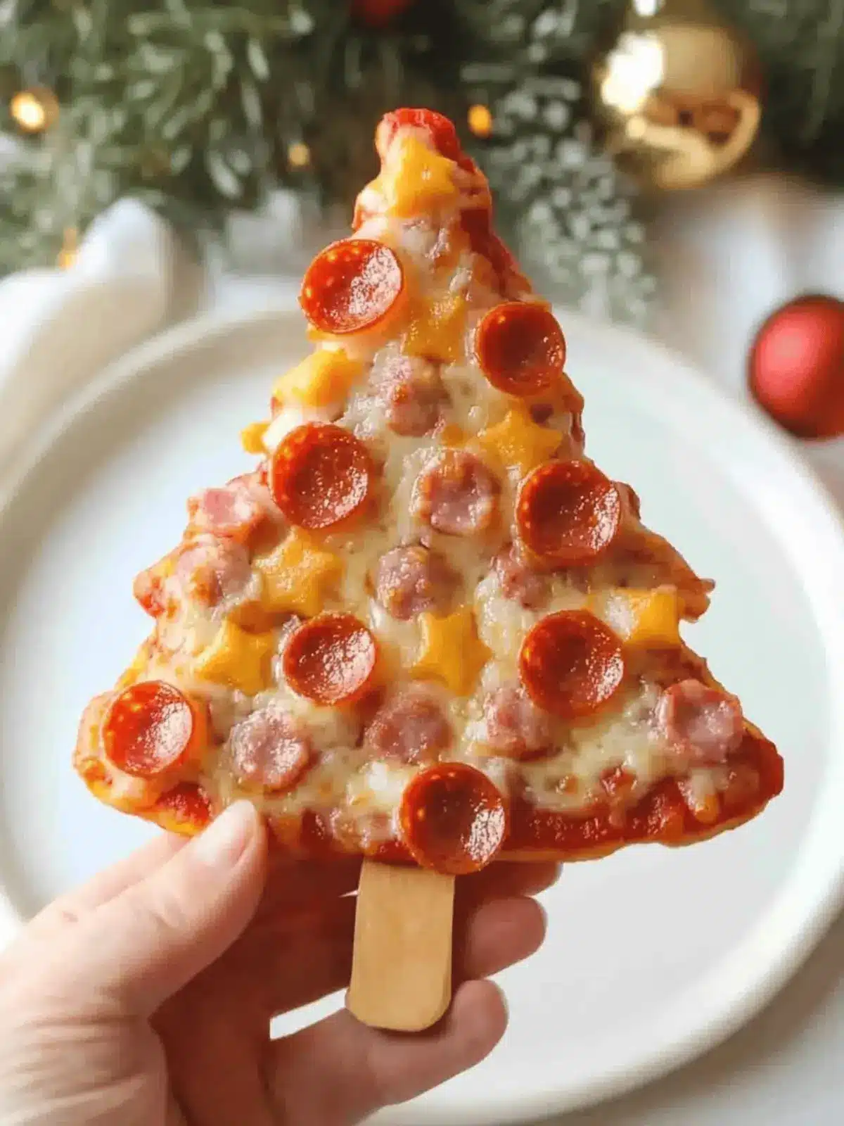 This Christmas Tree Pizza Is A Cute Dinner Kids Will Love 3 This Christmas Tree Pizza Is A Cute Christmas Dinner For Kids