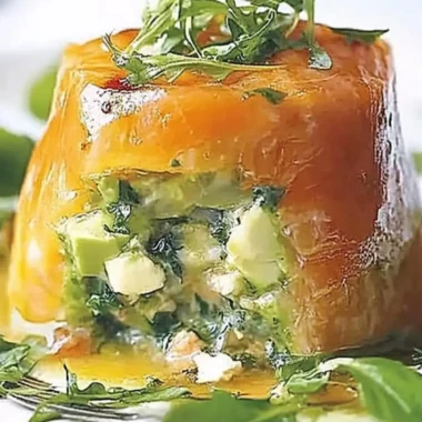 Smoked salmon & avocado terrines