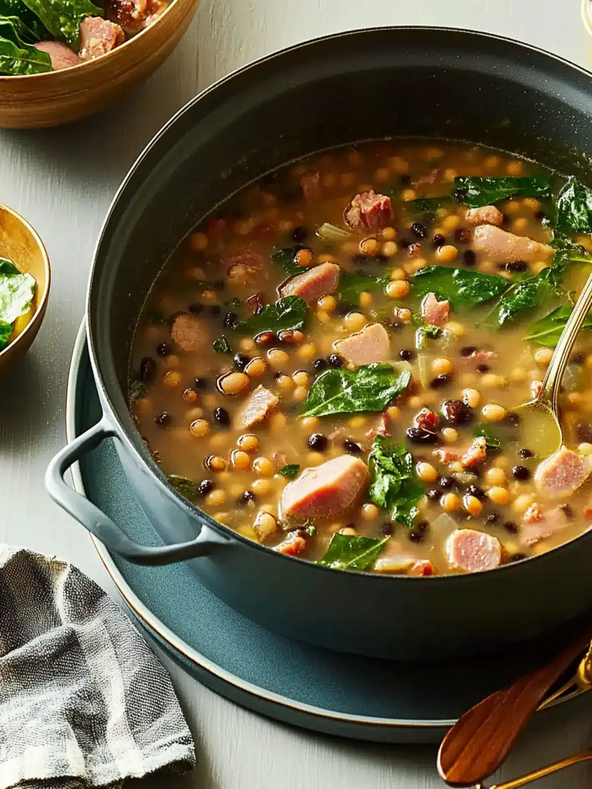 Black-Eyed Pea Soup With Ham Hocks