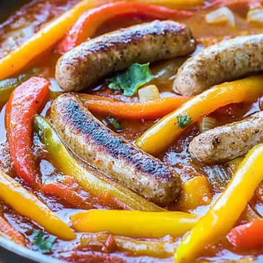 Italian Sausage and Peppers in an Hour: Comfort Made Easy 10 Italian Sausage and Peppers in an Hour!