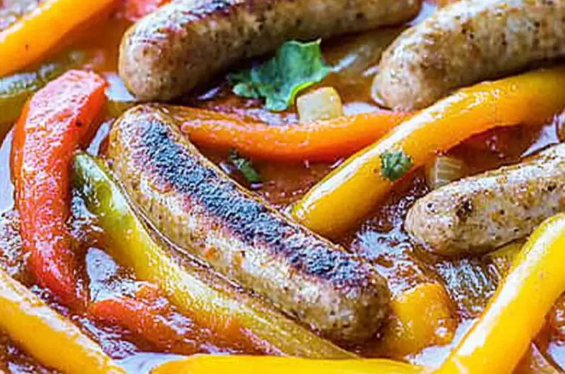 Italian Sausage and Peppers in an Hour!