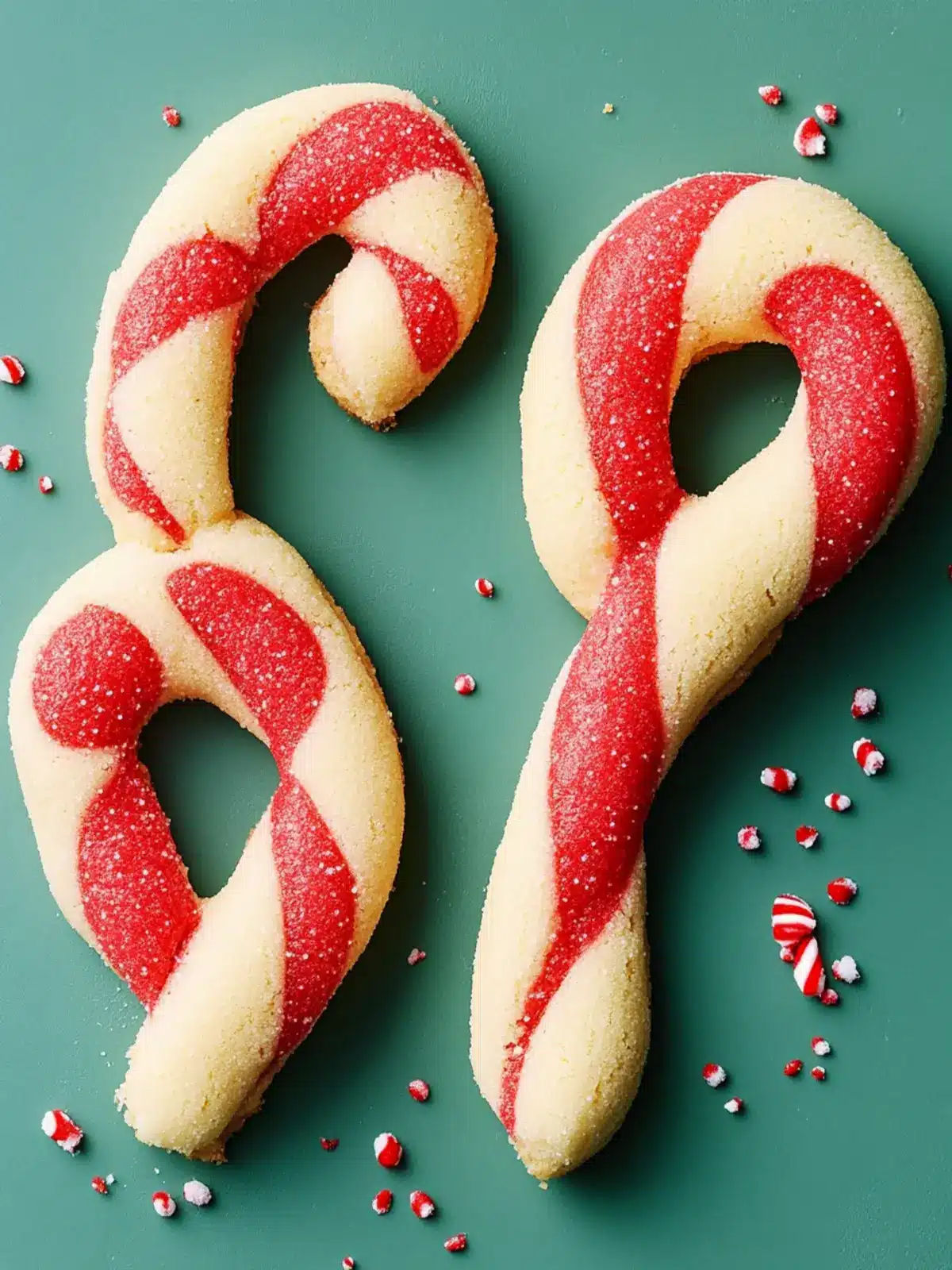 Candy Cane Cookies