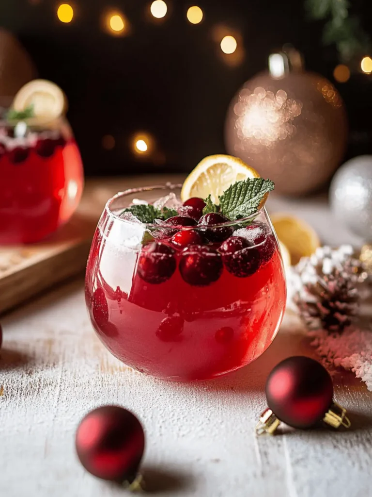 Jingle Bell Cranberry Paloma
