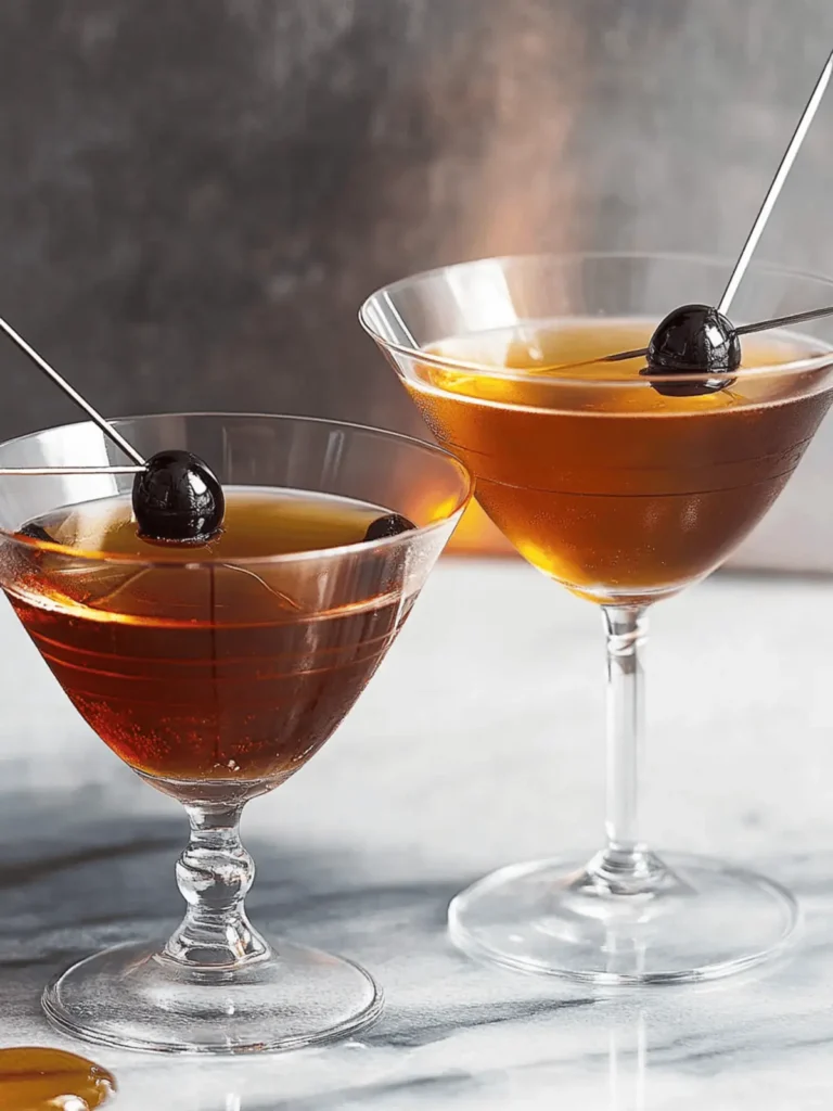 Manhattan Cocktail