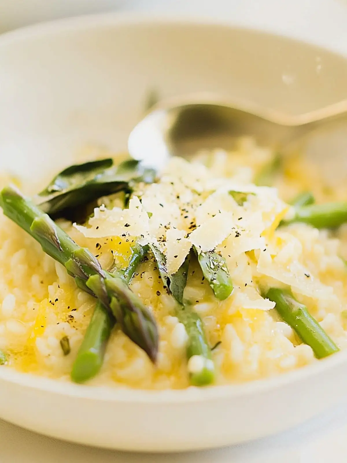Lemon Asparagus Risotto