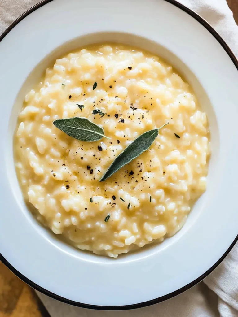 Instant Pot Cheddar Risotto with Fresh Sage in Just 20 Minutes 3 Instant Pot Cheddar Risotto with Fresh Sage