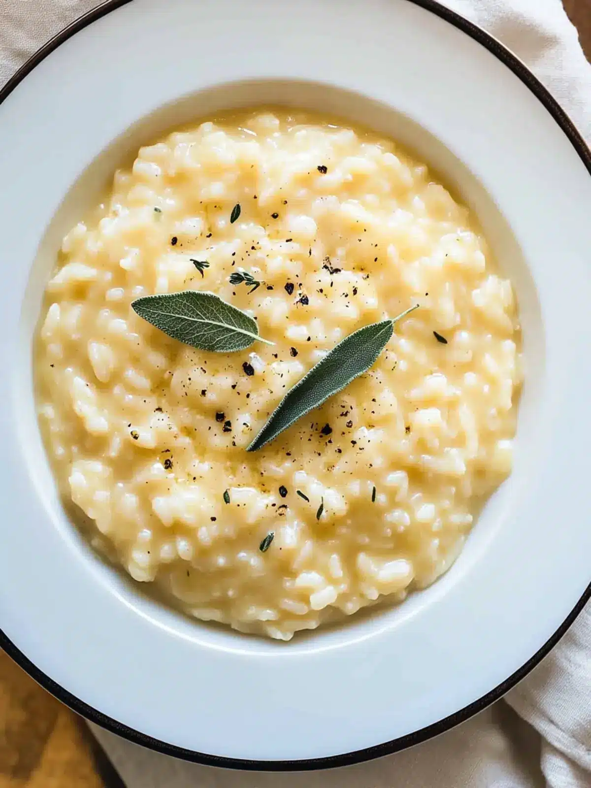 Instant Pot Cheddar Risotto with Fresh Sage in Just 20 Minutes 3 Instant Pot Cheddar Risotto with Fresh Sage