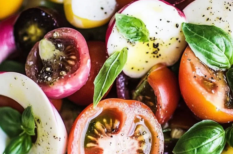 Heirloom Tomato Caprese Salad