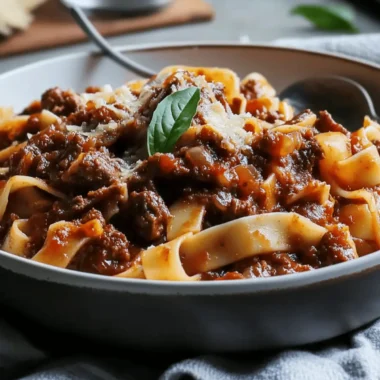 Savory Red Wine Beef Ragu Perfect for Cozy Family Nights 10 Red Wine Beef Ragu