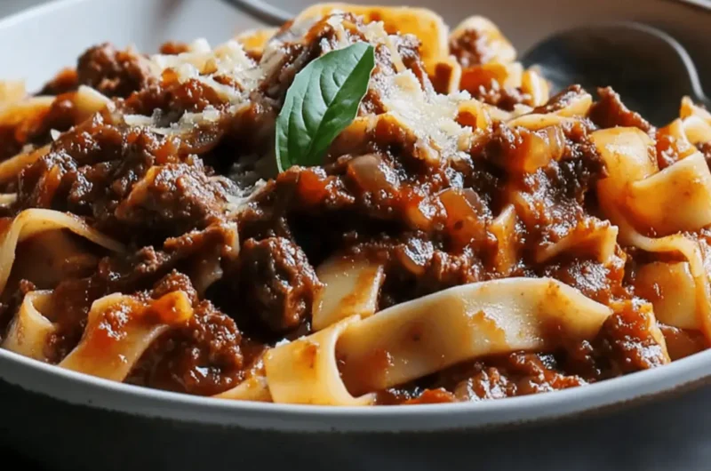 Red Wine Beef Ragu