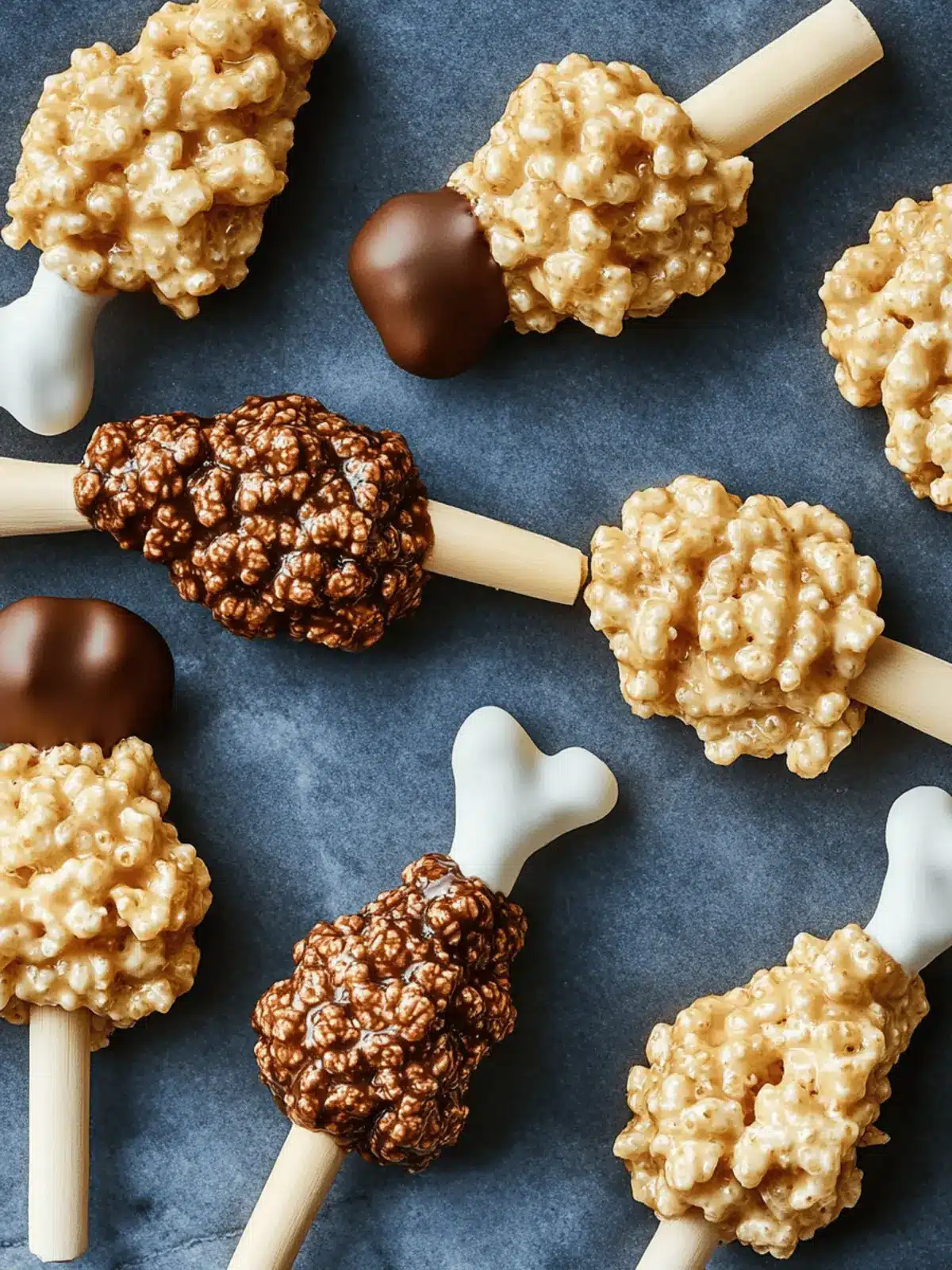 Turkey Leg Rice Krispies Treats for a Fun Holiday Twist 5 Turkey Leg Rice Krispies