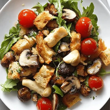 Mushroom Panzanella