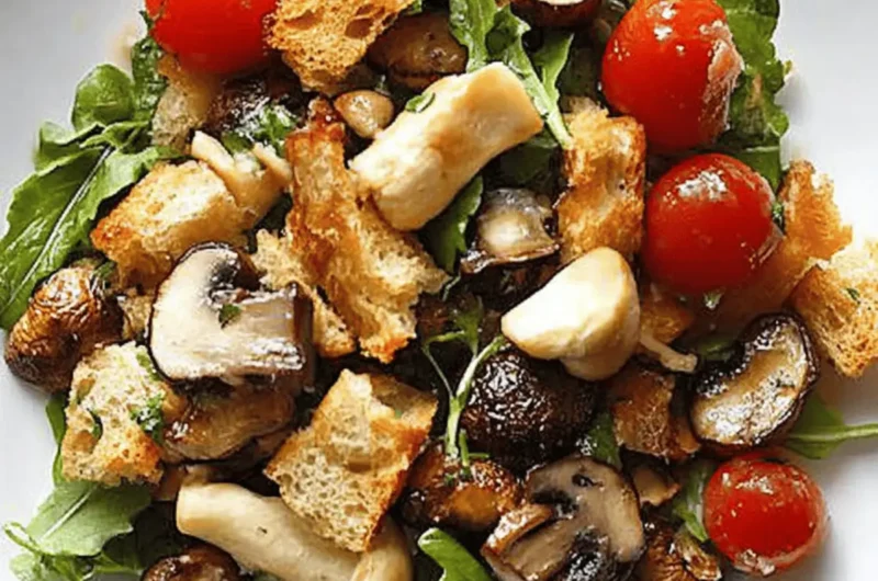 Mushroom Panzanella