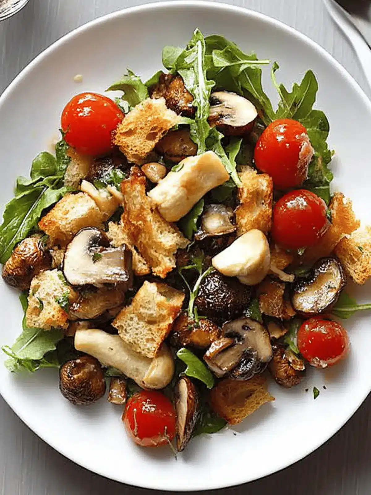 Mushroom Panzanella
