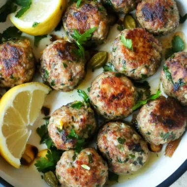 Mouthwatering Moroccan Meatballs with Cardamom and Lemon Delight 10 Moroccan Meatballs with Cardamom and Lemon
