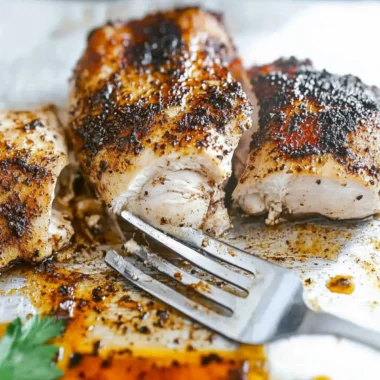 Coffee Rubbed Chicken Thighs