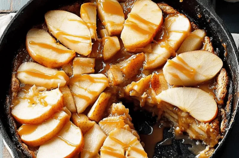 Caramel-Apple Skillet Buckle