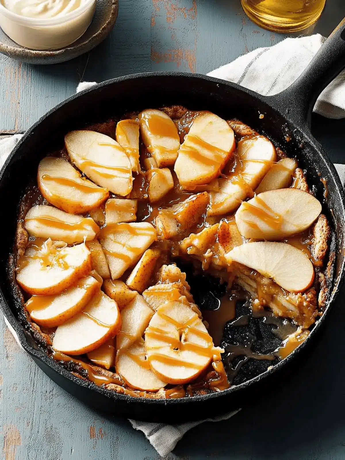 Caramel-Apple Skillet Buckle