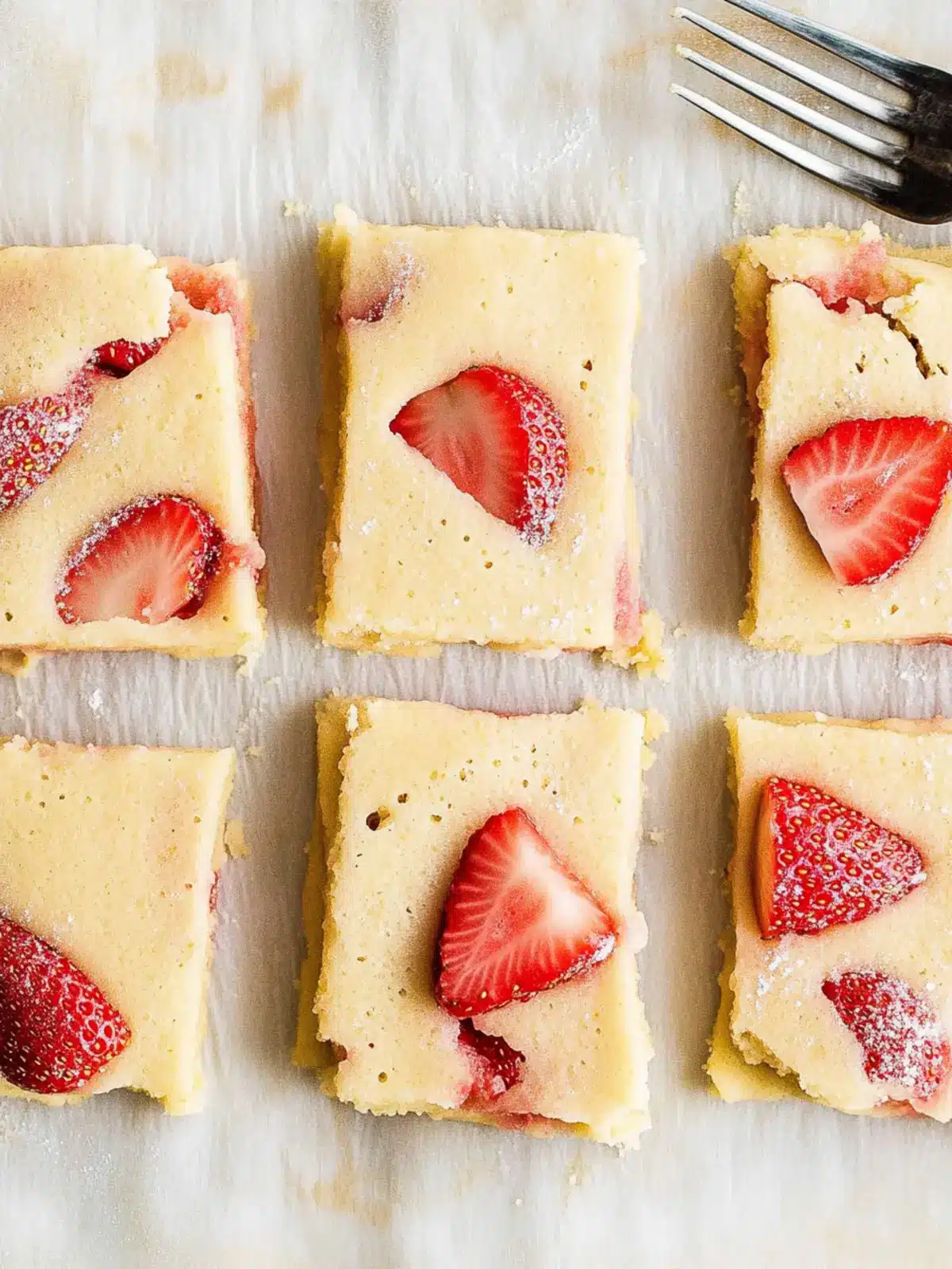 Strawberry Sheet Pan Pancakes