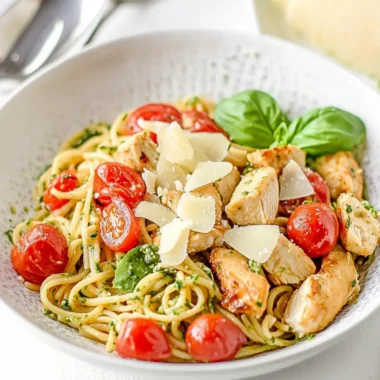 Chicken Margherita Pasta