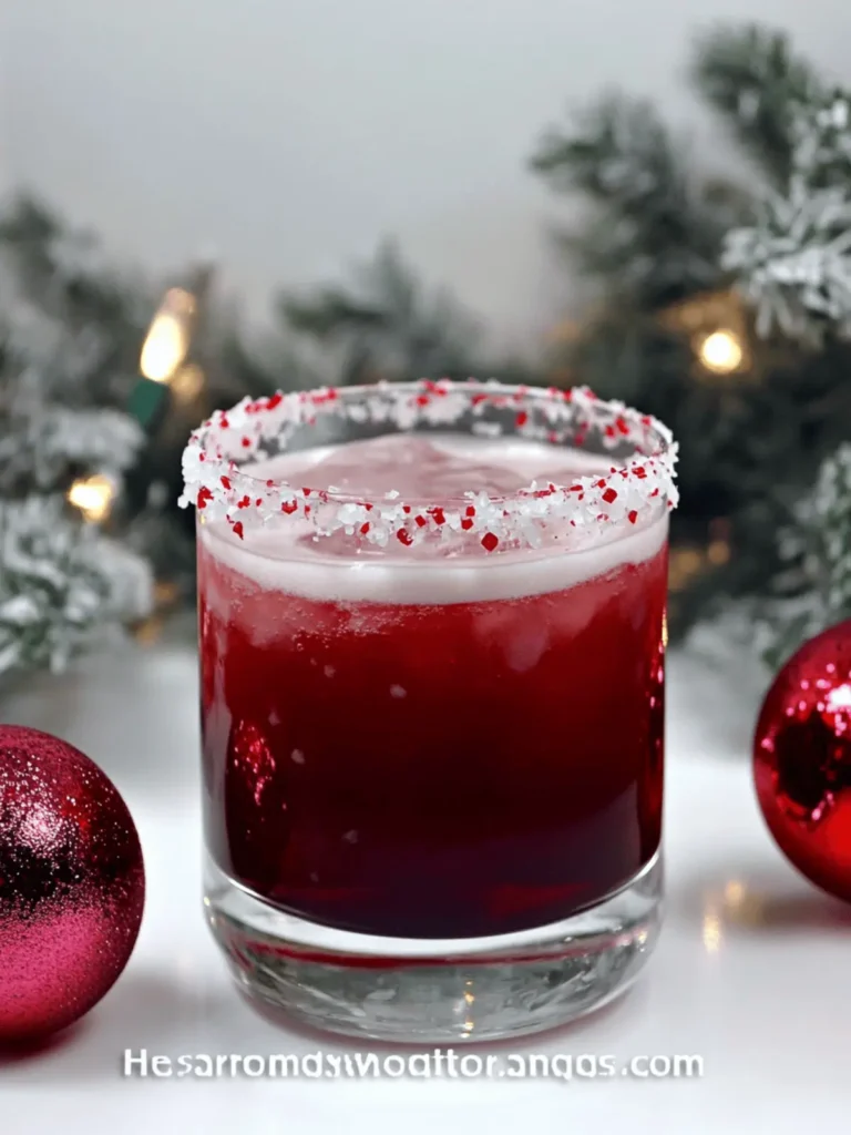 Festive Mrs. Claus Cocktail to Spark Holiday Cheer 4 Mrs. Claus Cocktail