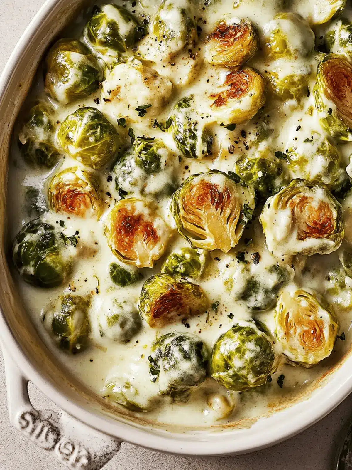 Creamed Brussels Sprouts