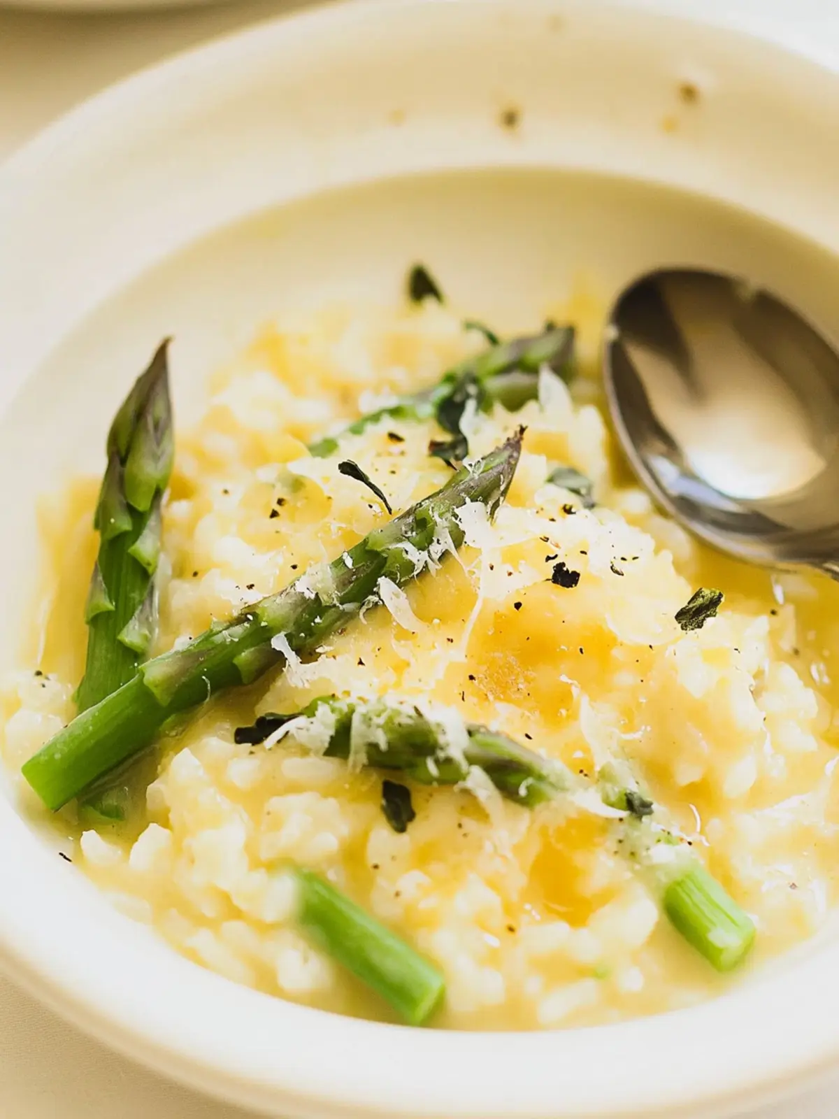 Lemon Asparagus Risotto
