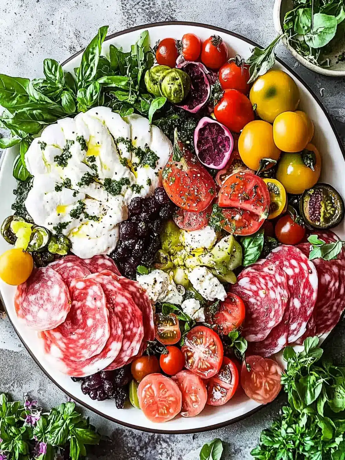 Burrata Platter