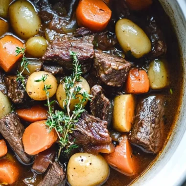 Crock Pot Beef Bourguignon: Effortless French Comfort Delight 18 Crock Pot Beef Bourguignon