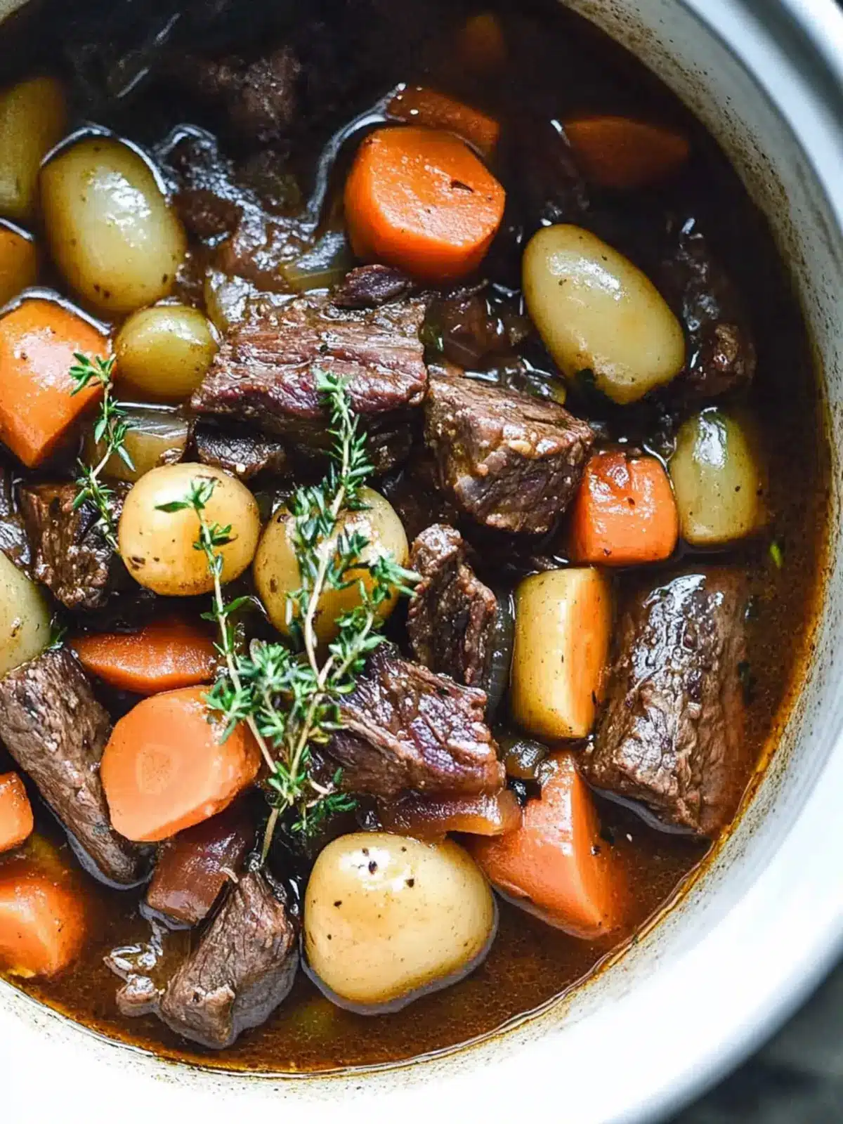 Crock Pot Beef Bourguignon: Effortless French Comfort Delight 5 Crock Pot Beef Bourguignon