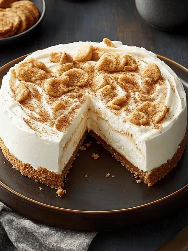 Snickerdoodle Cheesecake